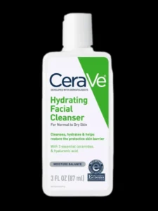 Cerave Hydrating Facial Cleanser For Normal To Dry Skin 87 ML / 3 FL . OZ 87.webp