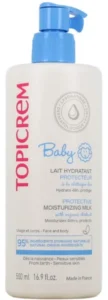 Topicrem Baby Protective Moisturizing Milk 500 ML / 16.9 FL . OZ top.webp